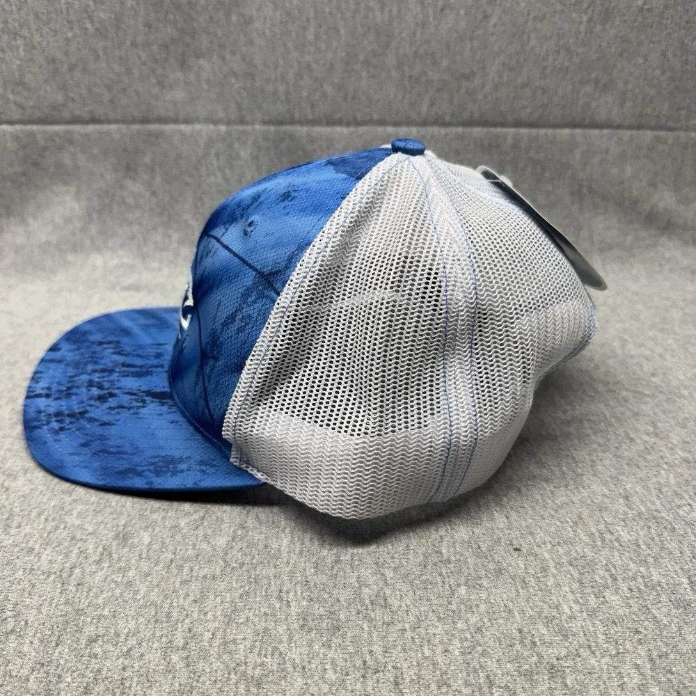 RealTree Hat Blue Fishing Trucker Snapback Cap New Reel Misfit Embroidery Beach